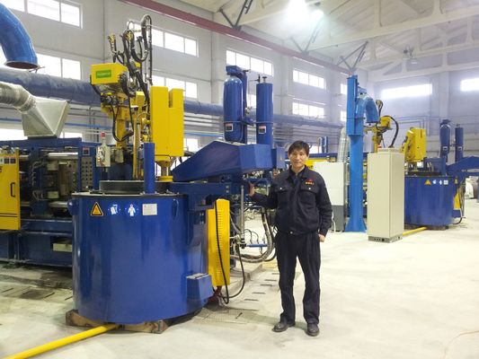 Μπλε ηλεκτρικός φούρνος 1000KG για την πλήρη καύση φούρνων εκμετάλλευσης τήξης αλουμινίου