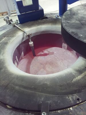 Μπλε ηλεκτρικός φούρνος 1000KG για την πλήρη καύση φούρνων εκμετάλλευσης τήξης αλουμινίου