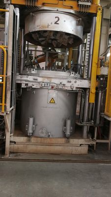 900KG ασημένιος φούρνος χοανών αργιλίου