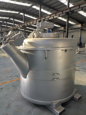 Teapot 1500 κλ αργιλίου ικανότητας που χύνει τη βιομηχανική κουτάλα φούρνων για τη μεταφορά του υγρού