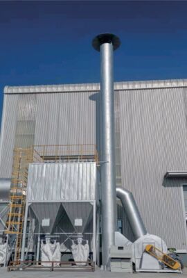 Φιλικό προς το Περιβάλλον Συλλέκτη Σκόνης Φυσιγγίων με Μεγάλο Όγκο Αέρα, Υψηλή Απόδοση Αφαίρεσης Σκόνης και Σύστημα Ελέγχου PLC